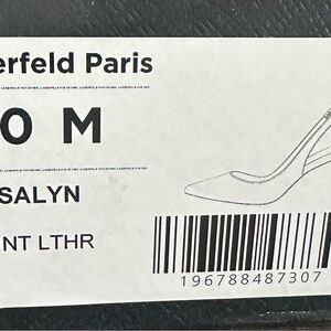 Karl Lagerfeld Black Heels Timeless Sophistication